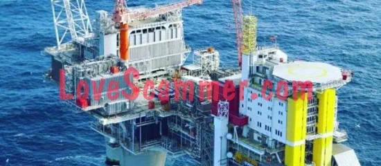 Ingenjör på oljerigg är en dejtingbedragare